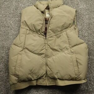 Wrangler Vest Men's XL Black Down Feather Puffer Sleeveless‎ Outerwear